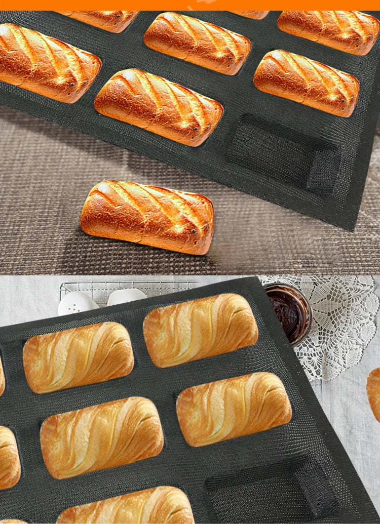 Bluedrop Food Grade Silicone Bread  Molds  Baking Sheets