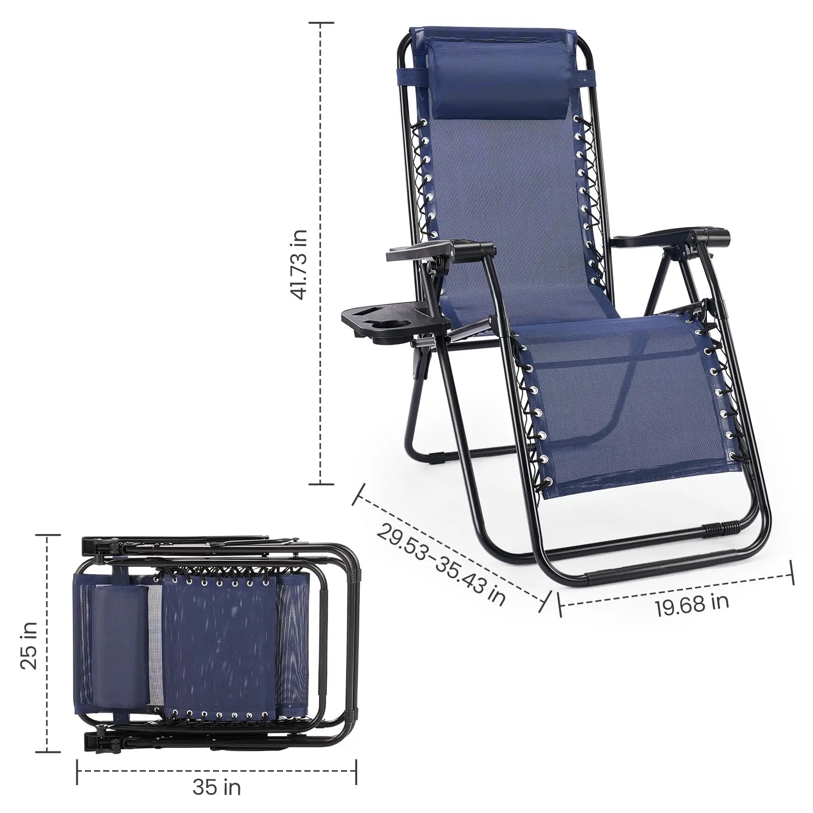 Zero Gravity Portable Recliner
