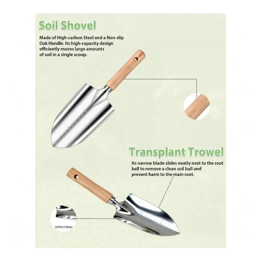12Piece Gardening Tools Kit