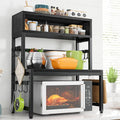 4-Tier Microwave Stand Brown