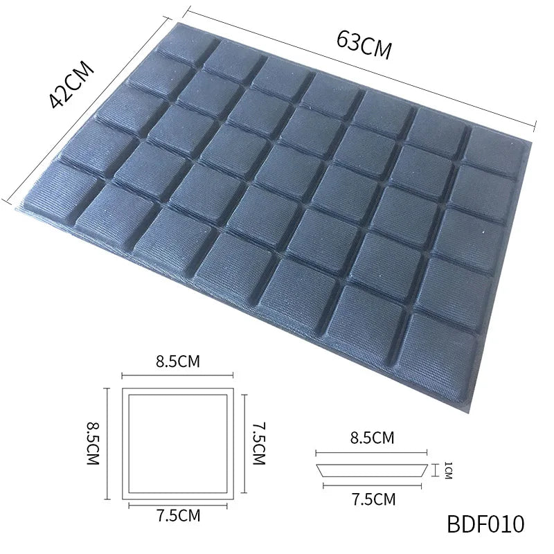 Bluedrop Food Grade Silicone Bread  Molds  Baking Sheets