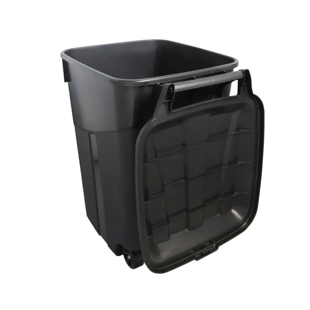 2 PCS 45 Gallon Heavy Duty Plastic Garbage Cans