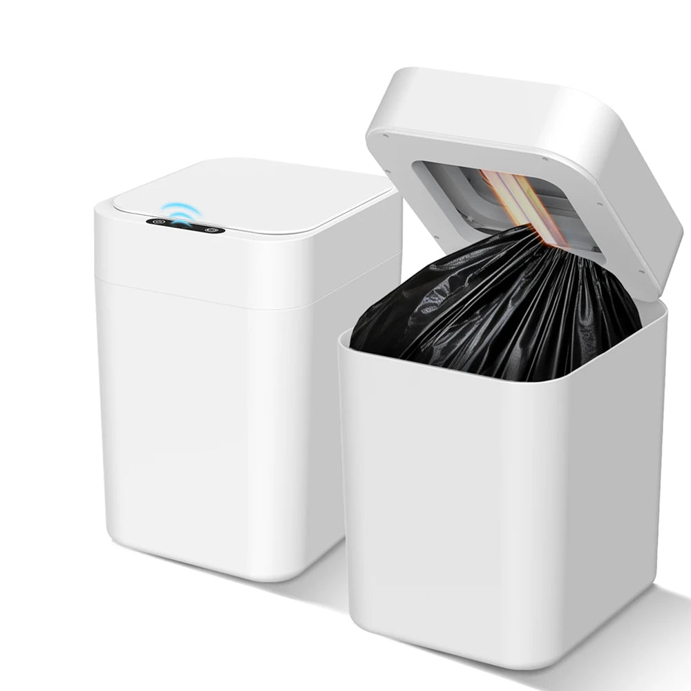20L/30L Automatic Self Changing Trash Can Self Sealing Self Bagging Motion Sensor Touchless Smart Garbage Can with Lid for Kitchen Bathroom