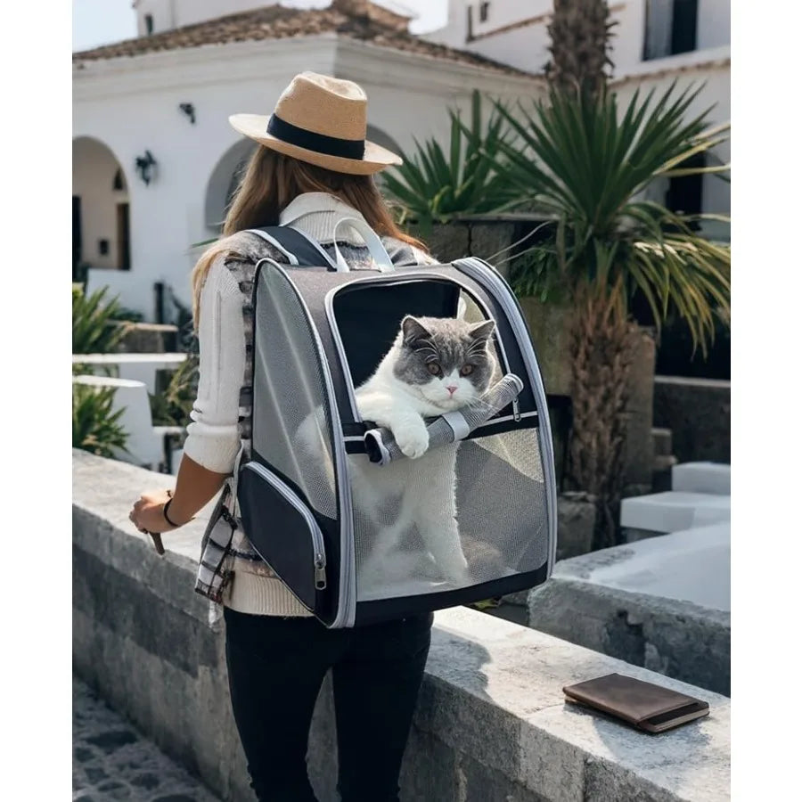 Cat Backpack Dog Backpack Carrier for Small Dogs and Medium Cat up to 15lbs
