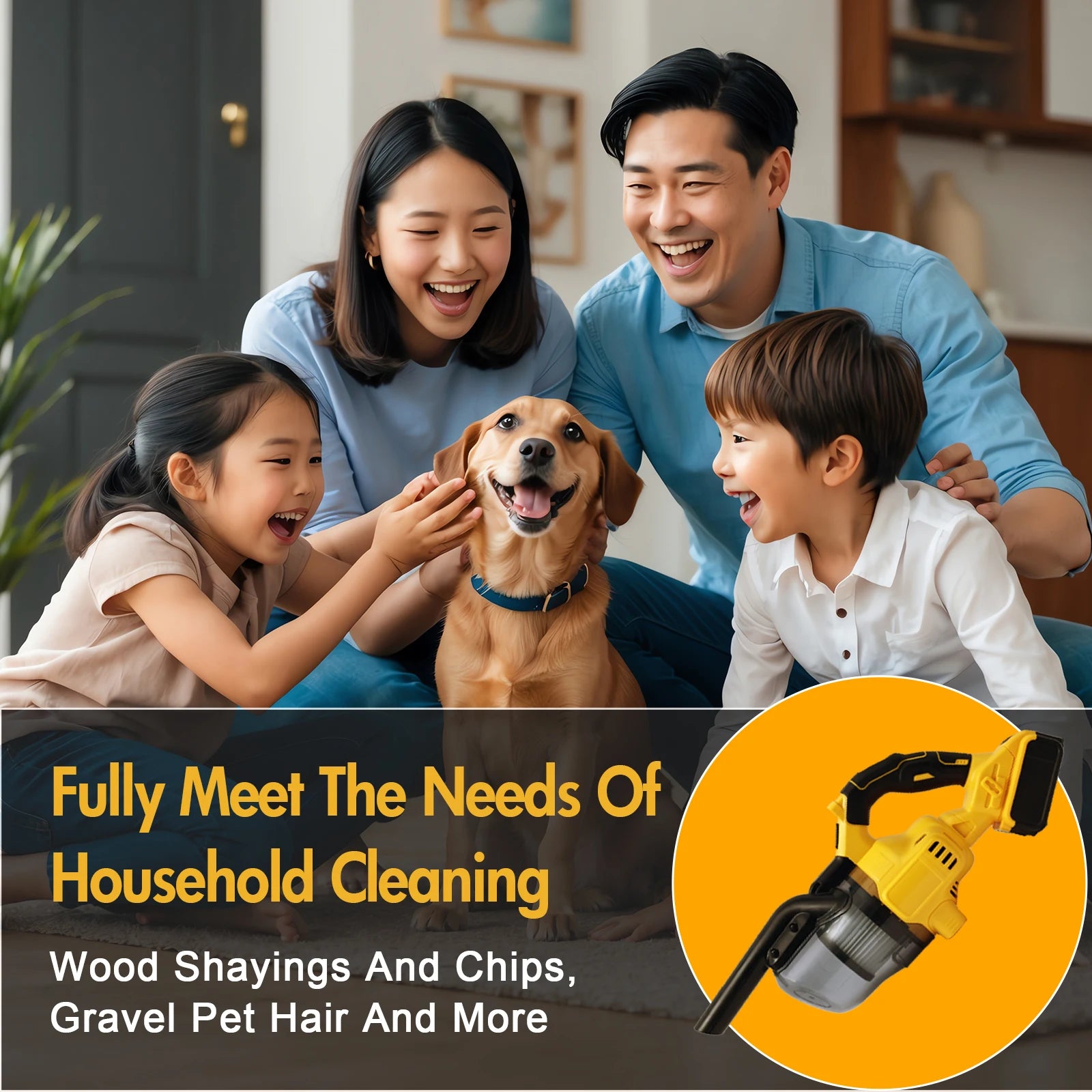 20V Electric Vacuum Vacuum Cleaner Cordless