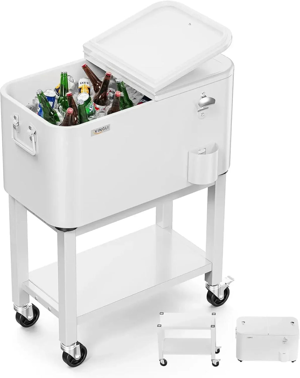 Patio  Ice Chest on Wheels