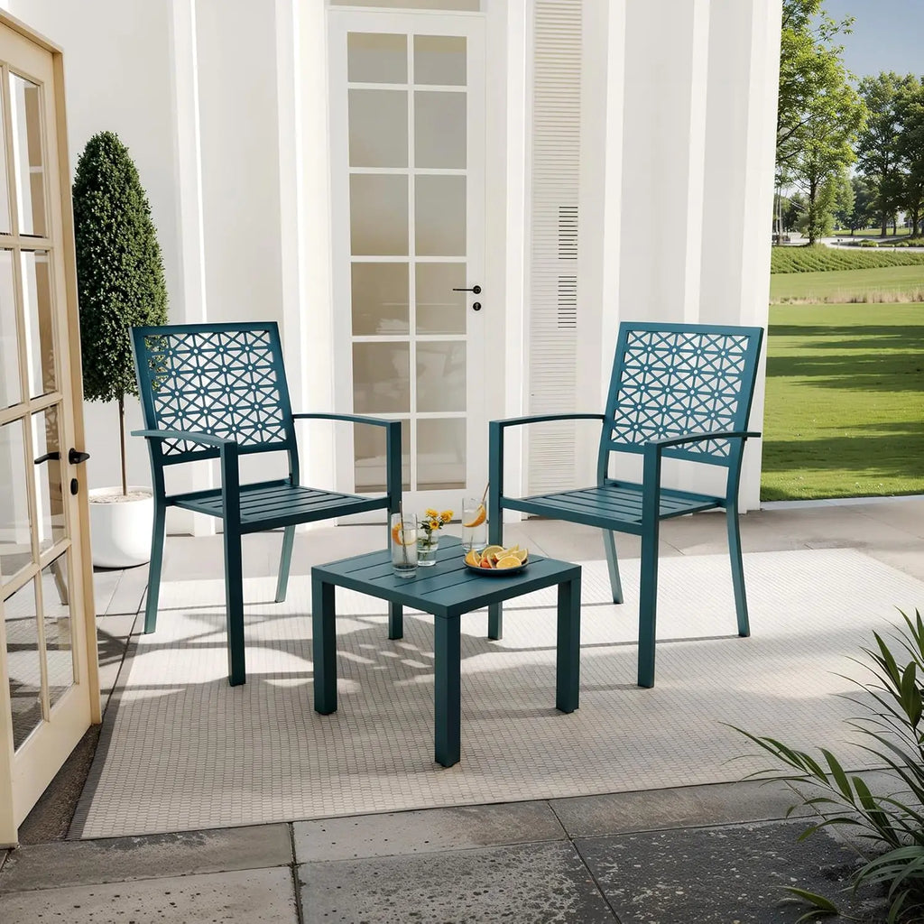 Patio Bistro Set 3 Piece,