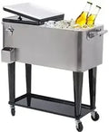 Portable 80 Quart Ice Chest