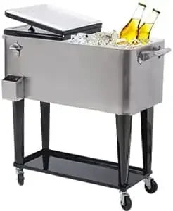 Portable 80 Quart Ice Chest