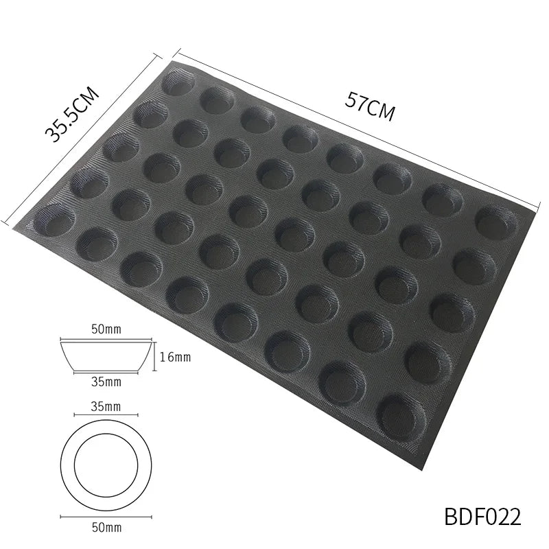 Bluedrop Food Grade Silicone Bread  Molds  Baking Sheets