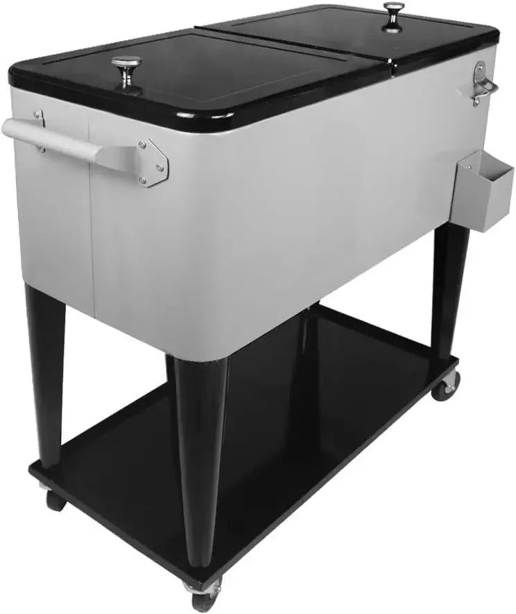 Portable 80 Quart Ice Chest