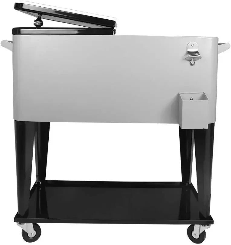 Portable 80 Quart Ice Chest