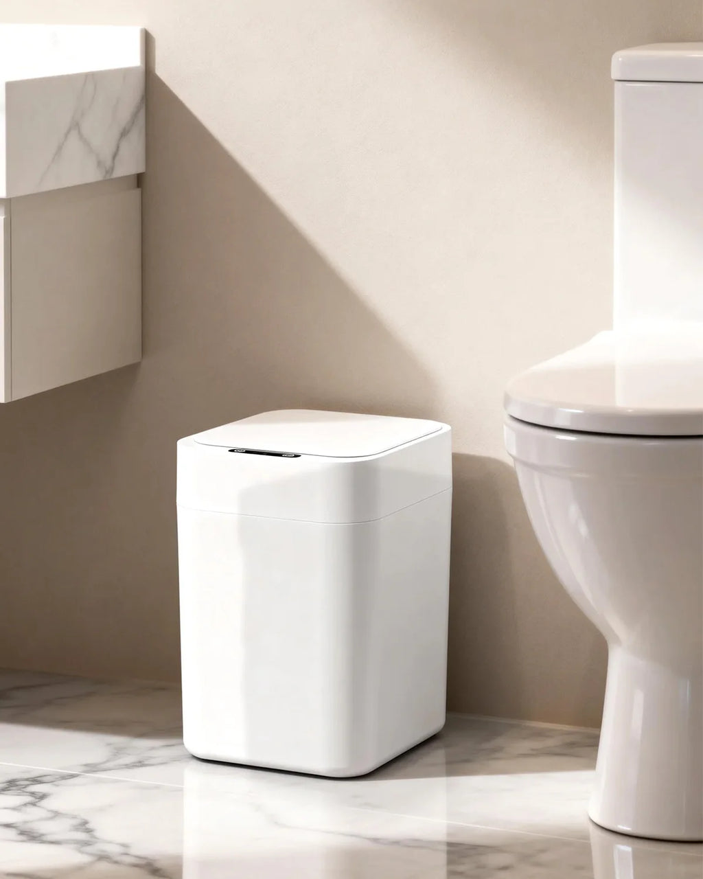 20L/30L Automatic Self Changing Trash Can Self Sealing Self Bagging Motion Sensor Touchless Smart Garbage Can with Lid for Kitchen Bathroom