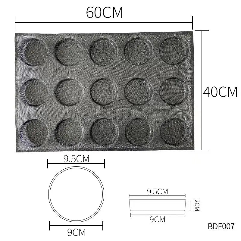 Bluedrop Food Grade Silicone Bread  Molds  Baking Sheets