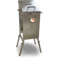 4-gal Stainless Bayou Fryer Includes 2 Stainless Mesh Baskets Fry Thermometer
