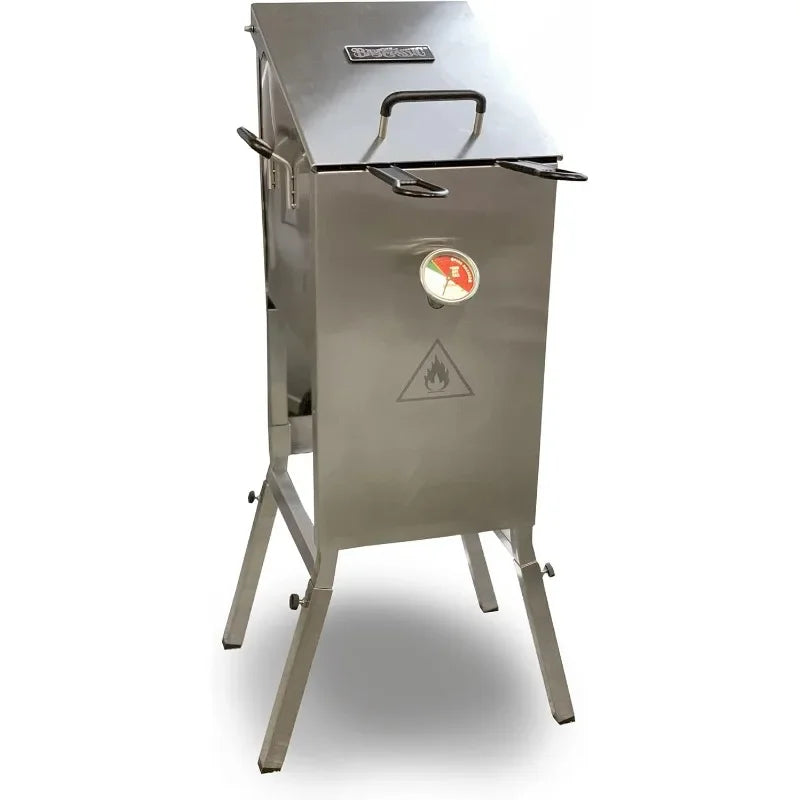 4-gal Stainless Bayou Fryer Includes 2 Stainless Mesh Baskets Fry Thermometer